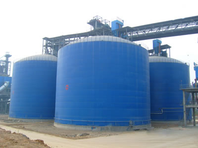 龙文水泥钢板库改造