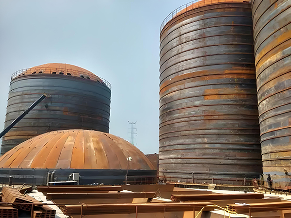 龙文焦粉钢板仓